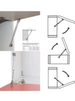 Pneumatic Stay /Gas Spring /Cabinet Stay / Flap Stay /Shocker - Image 5