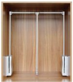 Cloth Hanger Pull Down Lifter (Chrome Plated Mild Steel/Chrome finish)) - Image 2